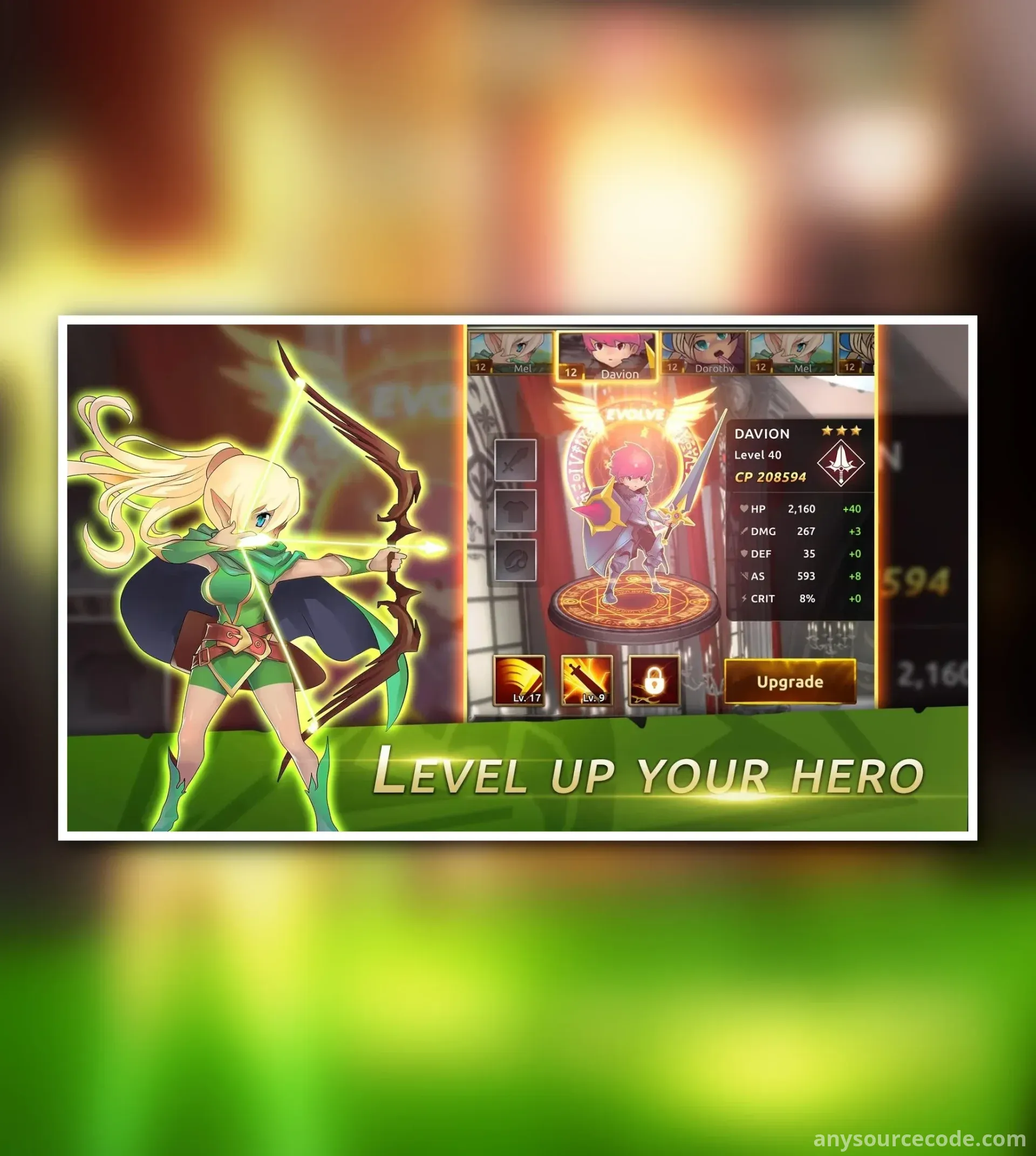 勇士冲突：闲置防御大师 | 骑士战争闲置防御专家