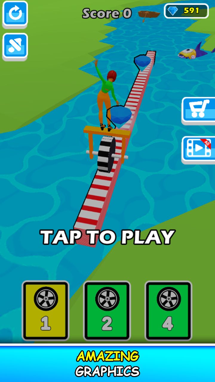 3D车轮平衡器游戏