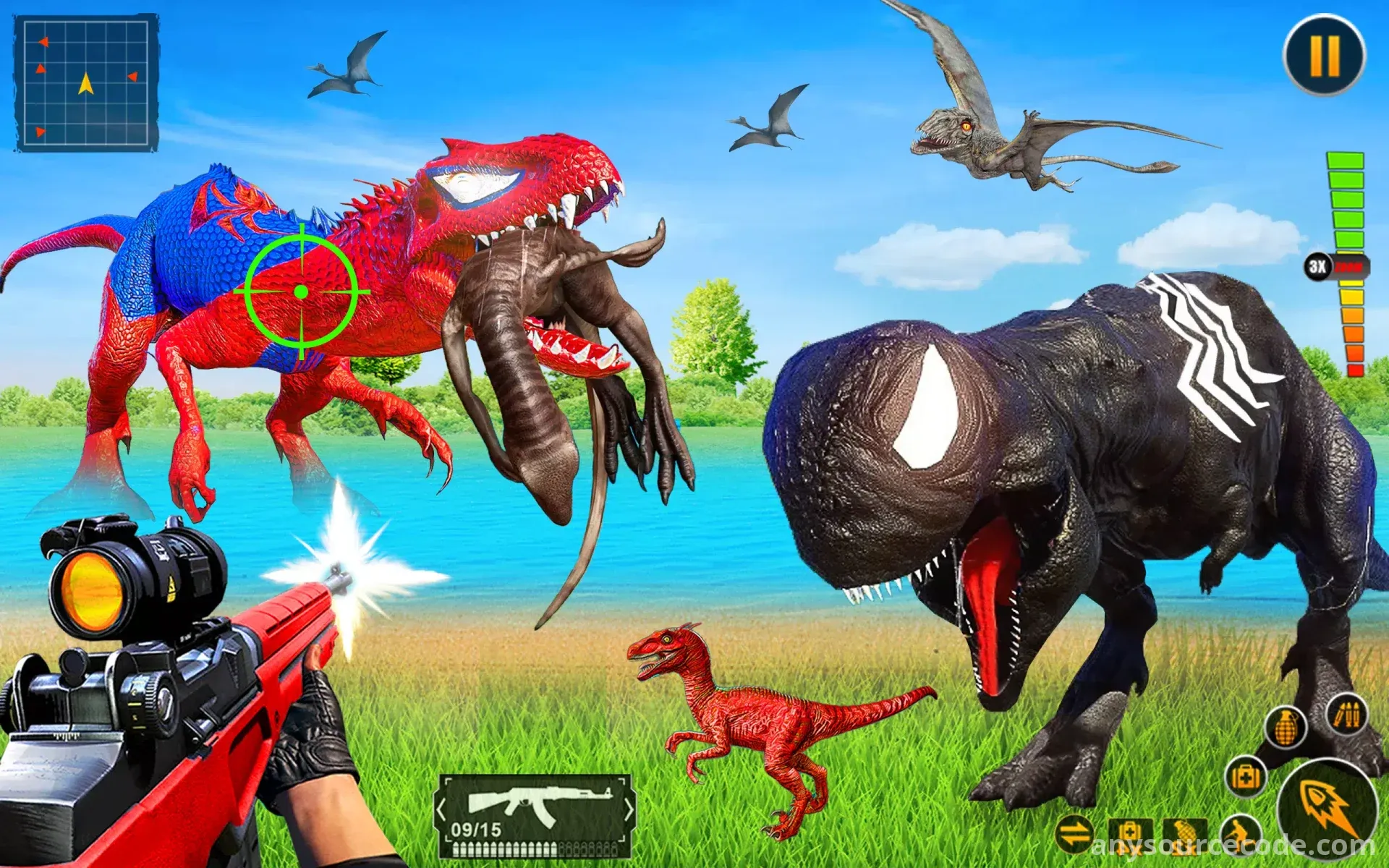 野生恐龙狩猎：侏罗纪 safari之旅