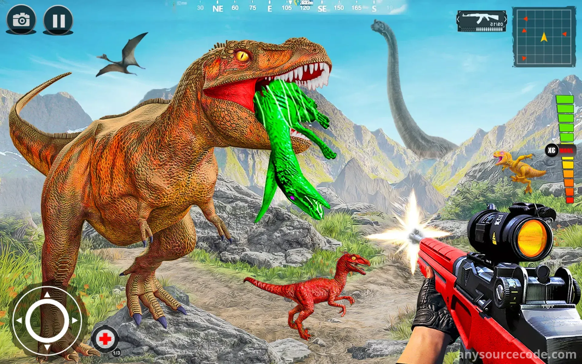 野生恐龙狩猎：侏罗纪 safari之旅