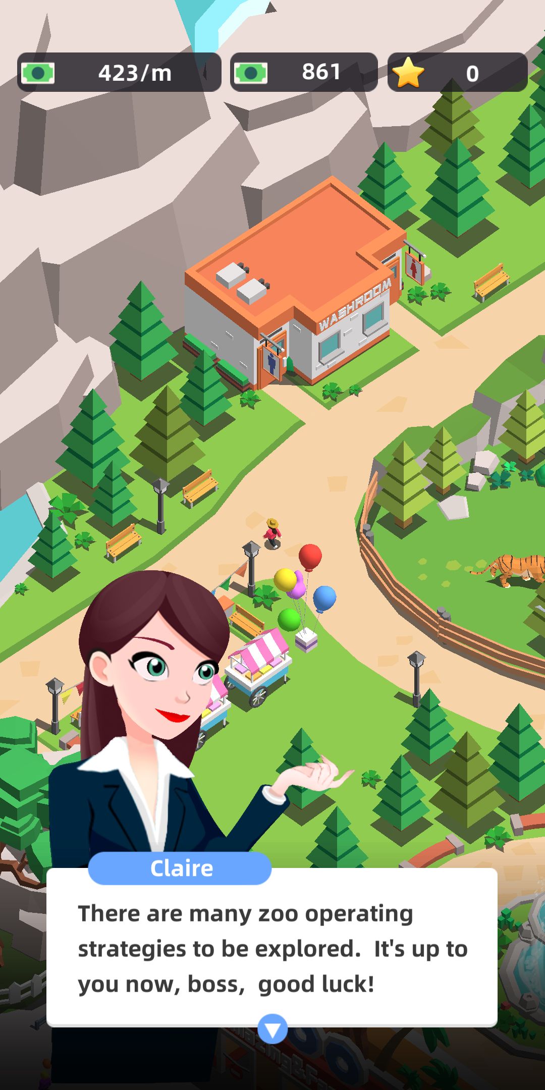 野生动物公园挂机游戏