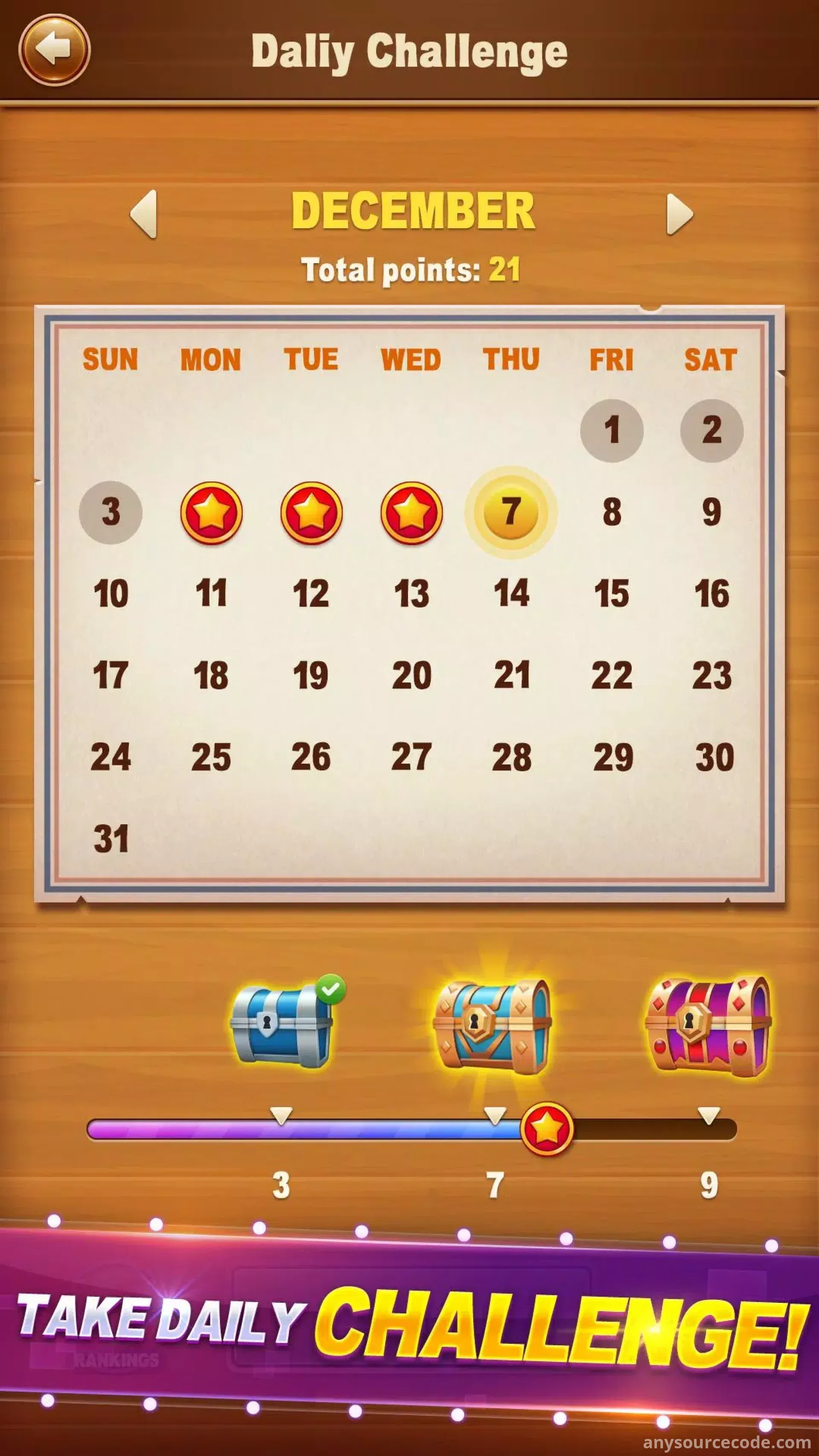 单词闪电战 - 单词游戏与挑战