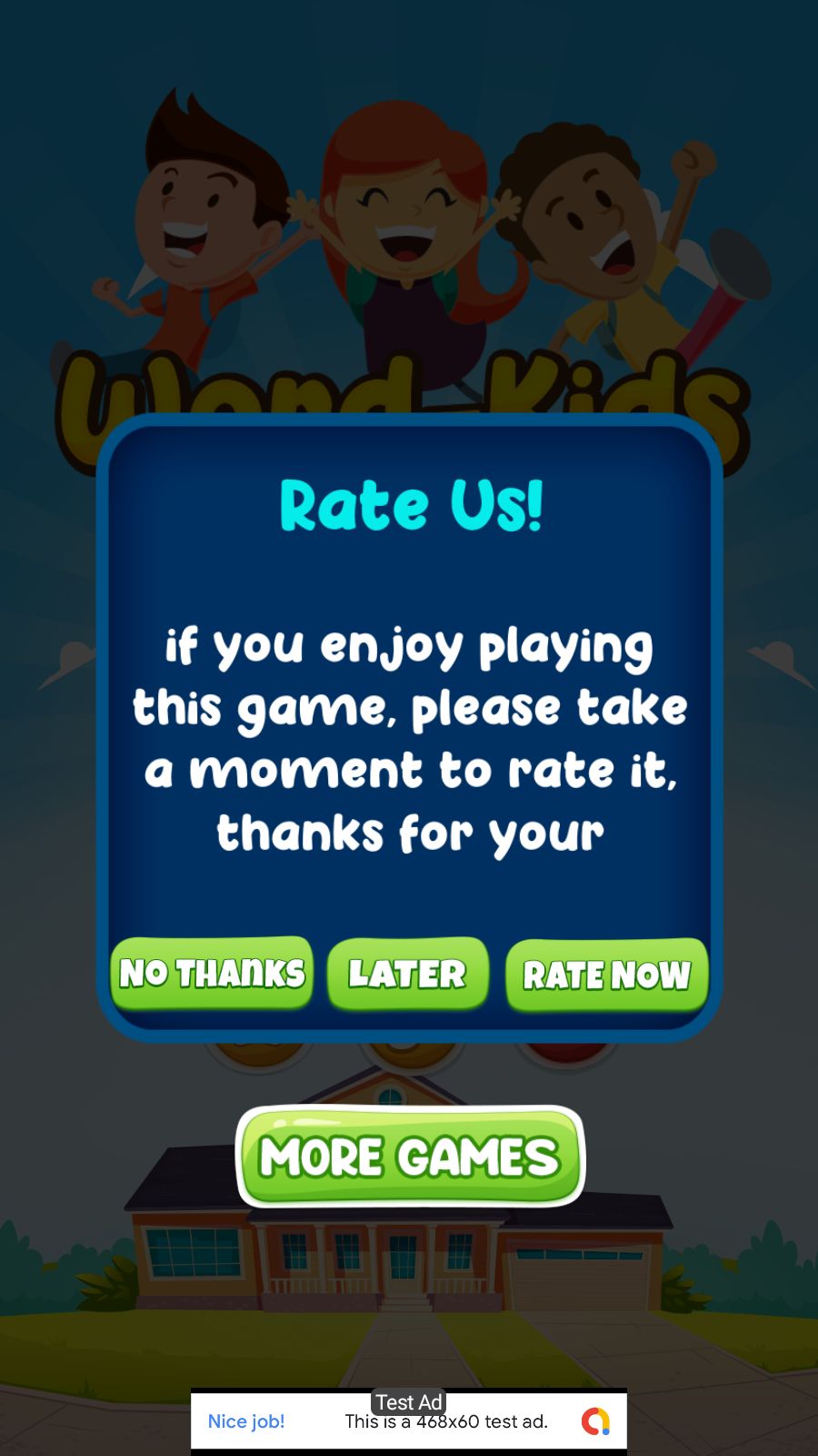 儿童单词拼写益智游戏