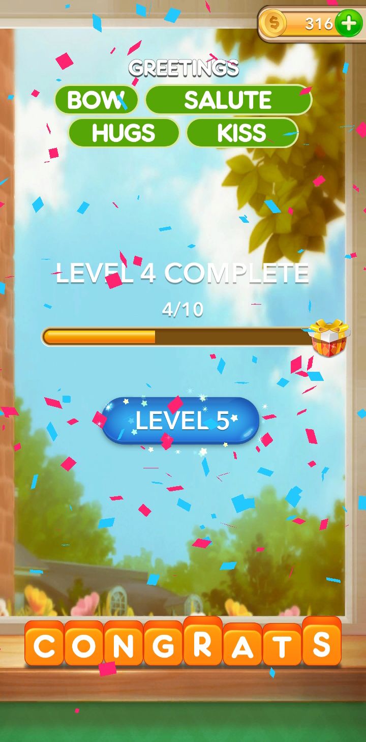 单词方块填字谜题