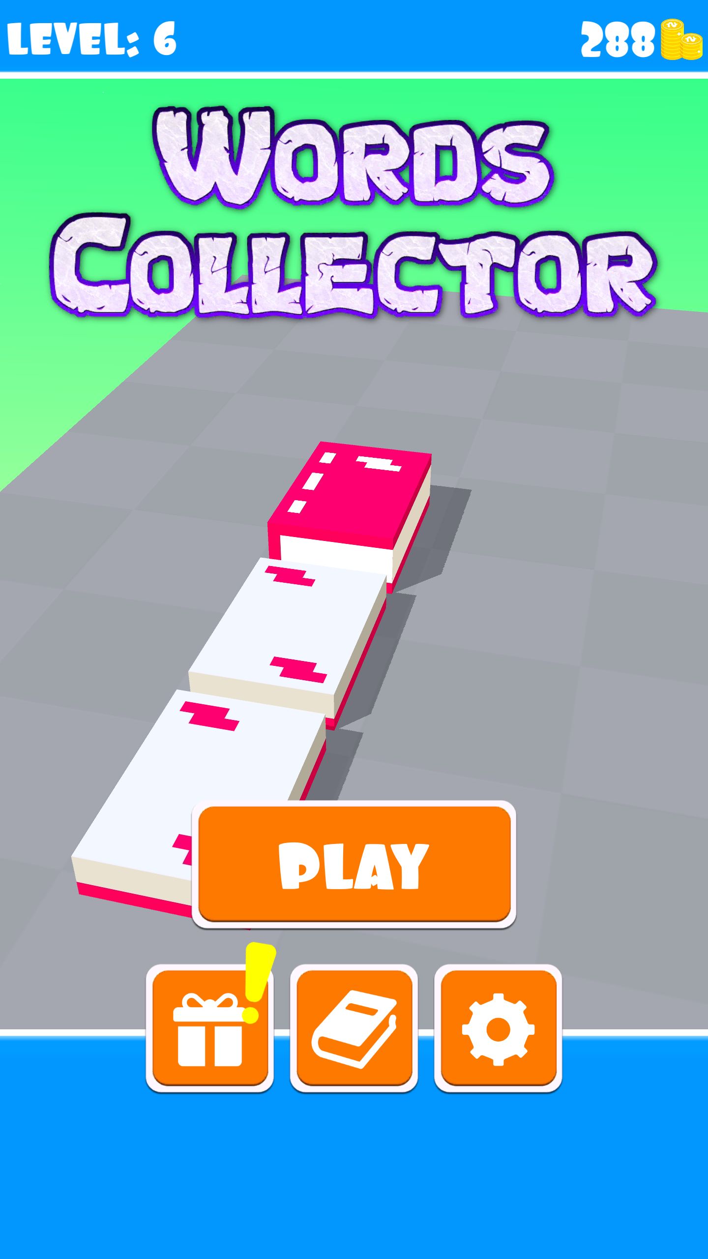 单词收集者游戏模板