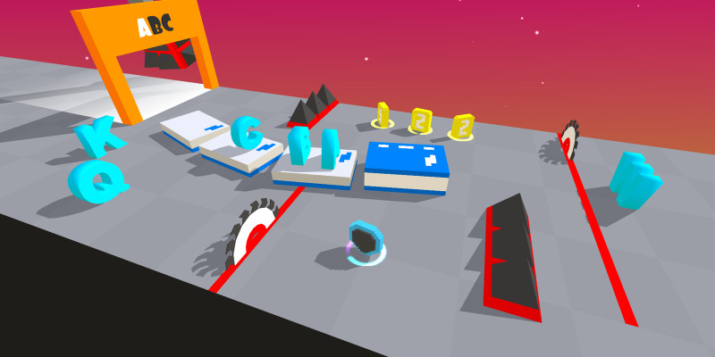 单词收集者游戏模板