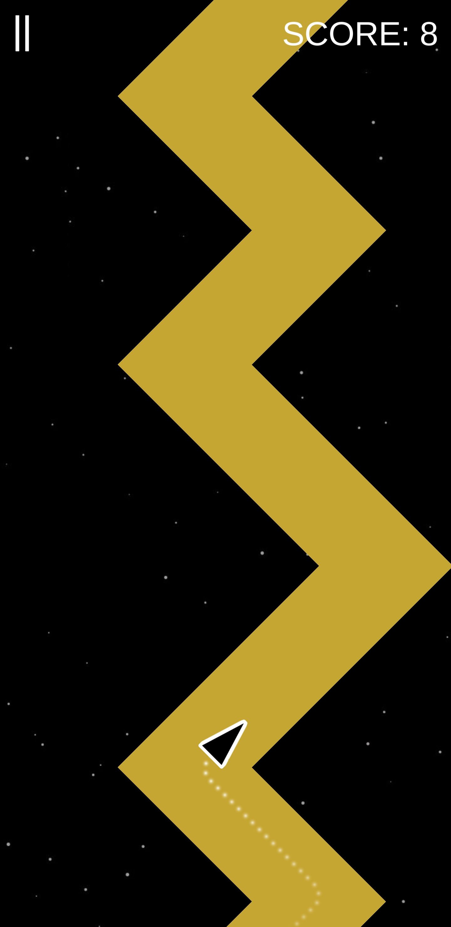 安卓和iOS系统适用的之字形游戏