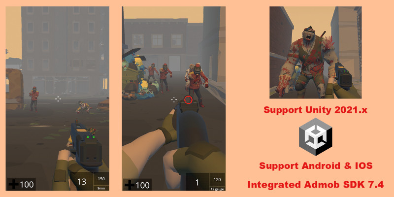 僵尸城市射击 FPS