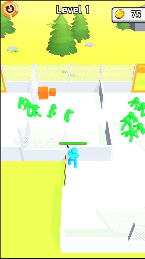 3D僵尸防御游戏