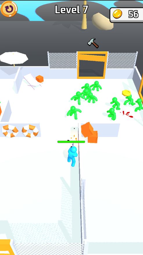 3D僵尸防御游戏