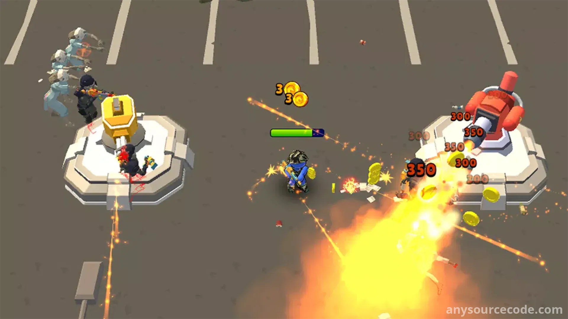 僵尸防御：拯救城市