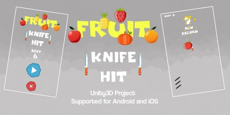 水果飞刀命中：Unity3D版