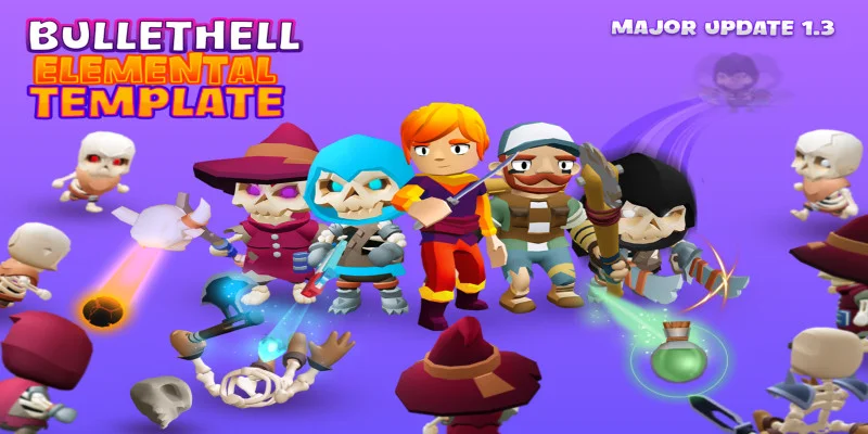 弹幕射击元素模板