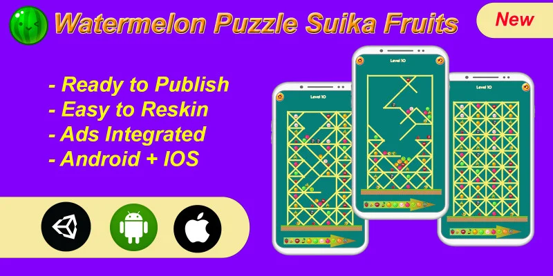 西瓜水豚谜题完整模板