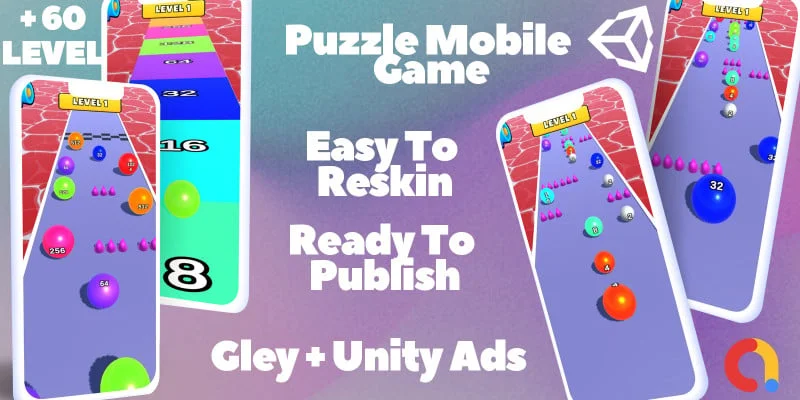 《弹珠奔跑2048益智手游》