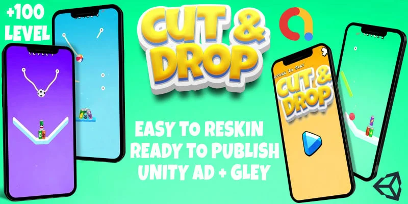 切割与掉落谜题