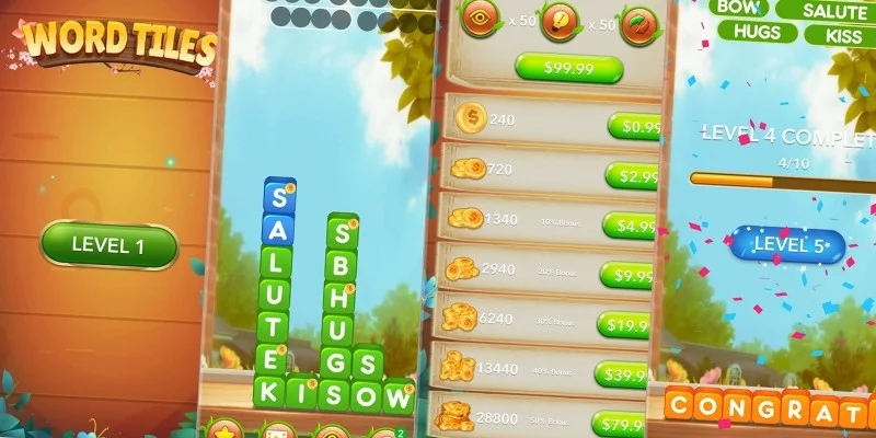 单词方块填字谜题