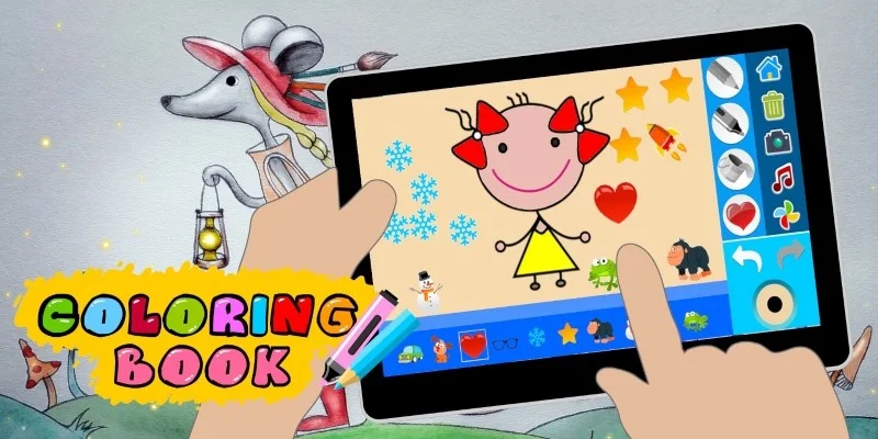 带Admob广告的填色书