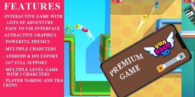 跑步竞赛克隆游戏