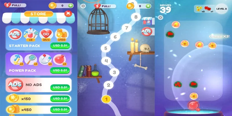 Cosmic Bond Game Template