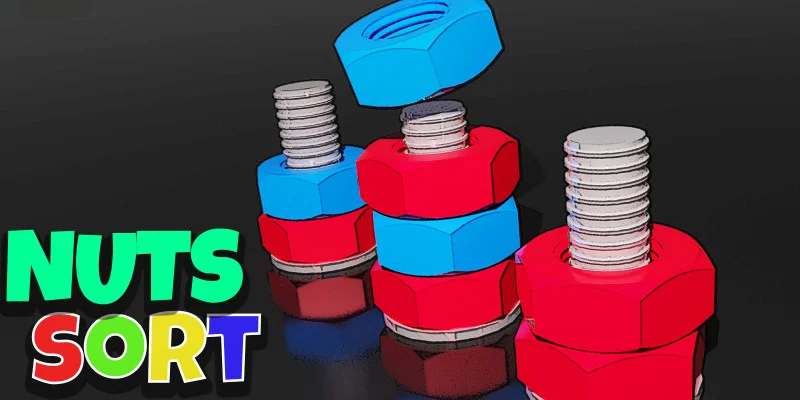 坚果排序超休闲益智游戏