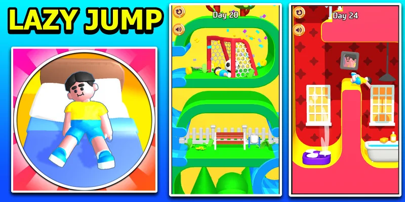 3D 懒人跳跃游戏