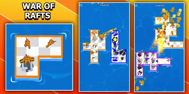 木筏海战3D游戏：使命召唤（注：这里“Cod”推测可能是“Call of Duty（使命召唤）”的缩写，但原表述不太规范）