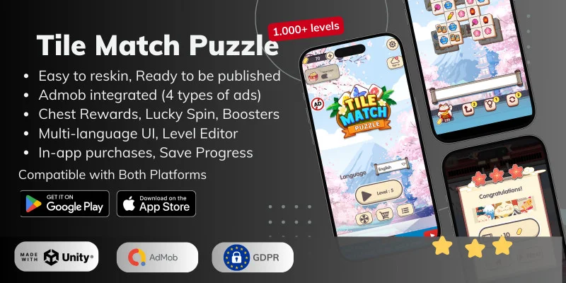 瓷砖匹配拼图全集