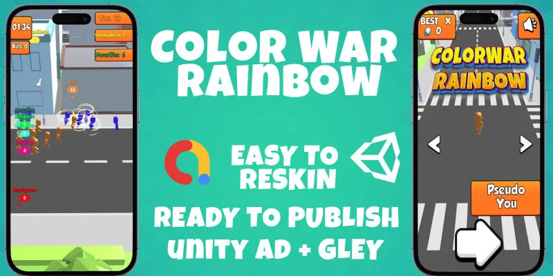 彩色战争：彩虹