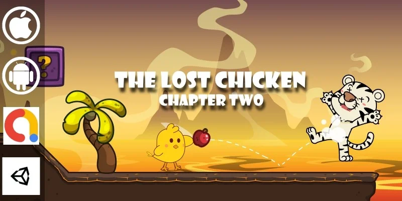 《失落的小鸡 第二章》平台游戏