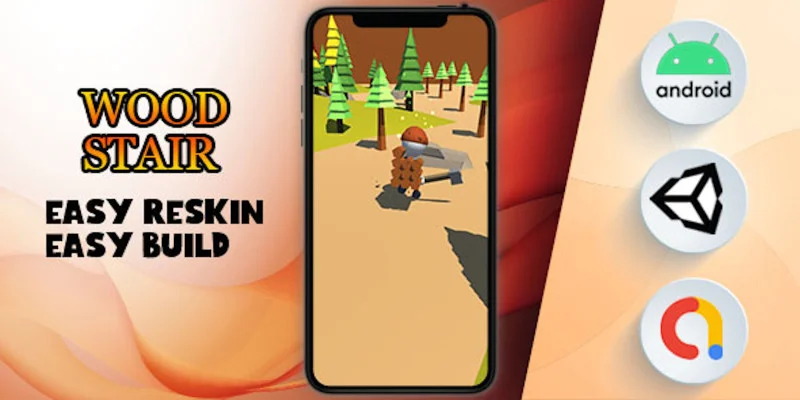 木质楼梯广告平台（注：“Admob”是谷歌的移动广告平台，这里按常规理解翻译）