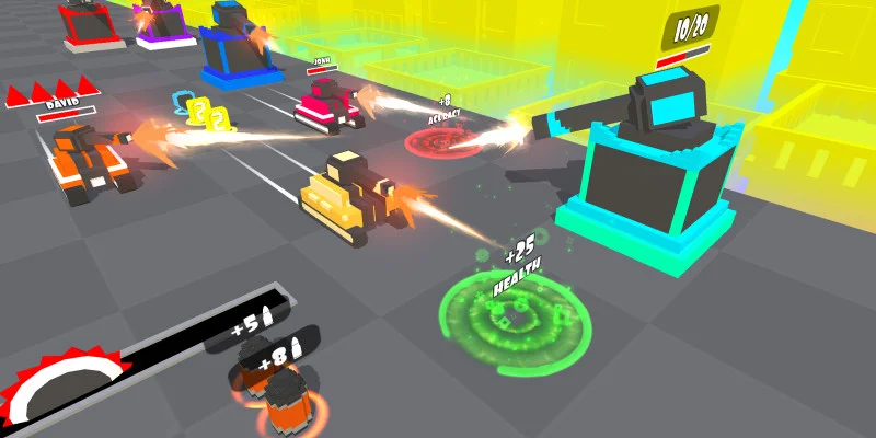 坦克赛车攻击游戏模板