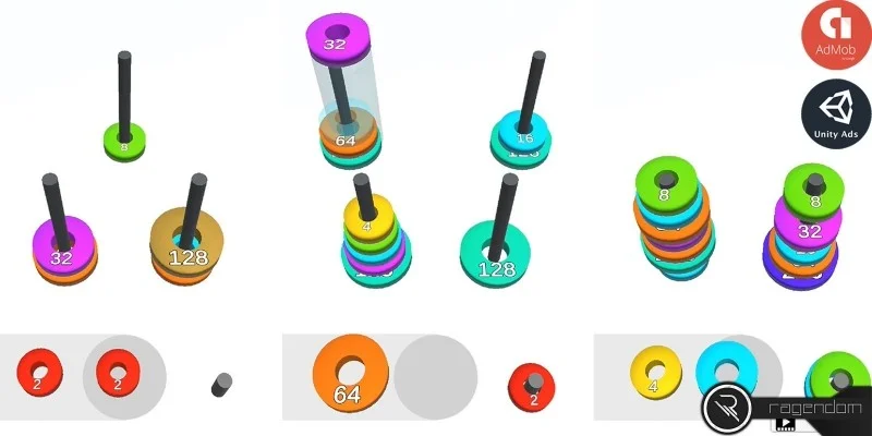 戒指合并完成游戏