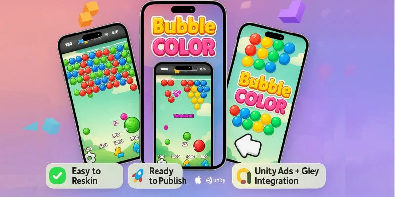 泡泡色彩休闲手游